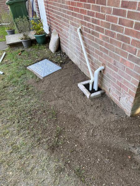 Upgrading an outdoor drain